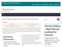 Tablet Screenshot of elimucentre.com